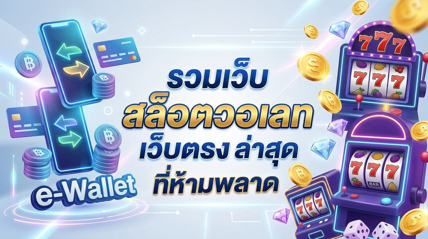 รวมเว็บ สล็อต วอเลท เว็บตรง ล่าสุด ที่ไม่ควรพลาด